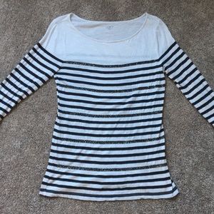 Loft 3/4 length sleeve shirt M